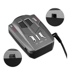 

V9 Car Trucker Speed ​​360 Degrees Vehicle Radar Detector Voice Alert Warning 16 Band Auto LED Display English / Russian version