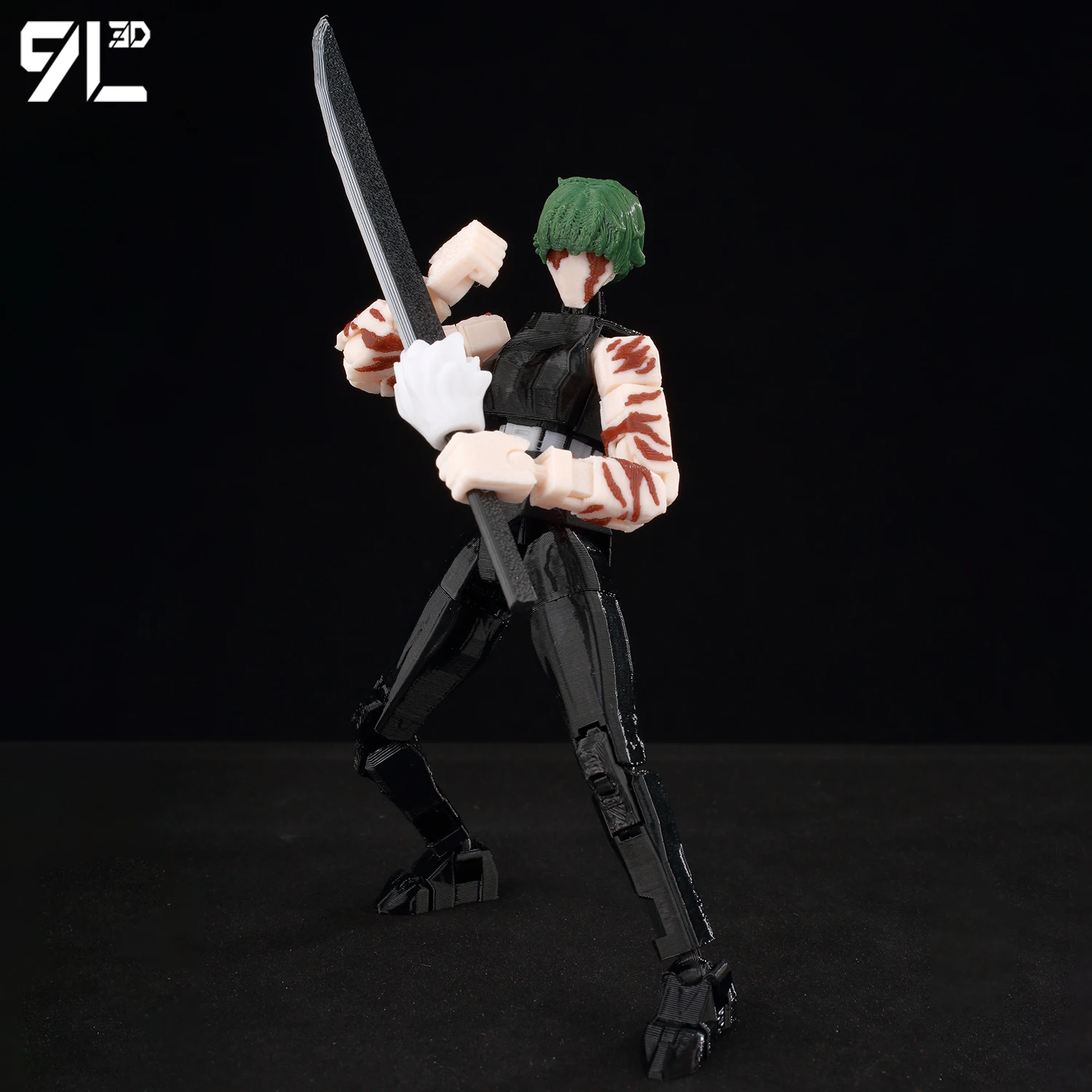 9L3D Multi-Joint Articulated Figure Lucky13 Dummy13 Zen'in Maki