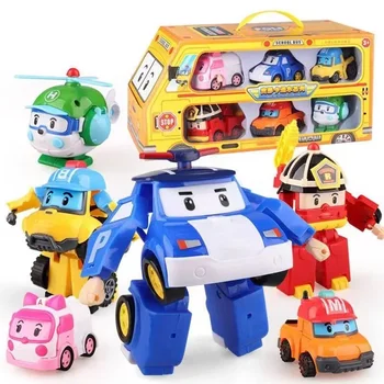 New Cartoon Robocar Poli Action Figures 1