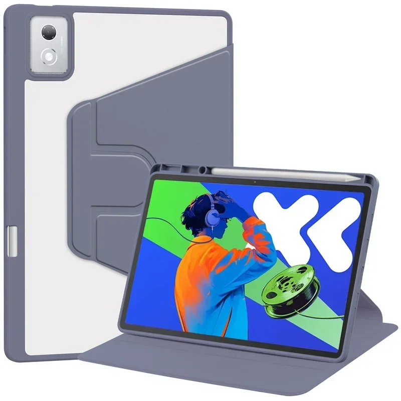 Premium 360° Rotating Stand Case with Pencil Holder