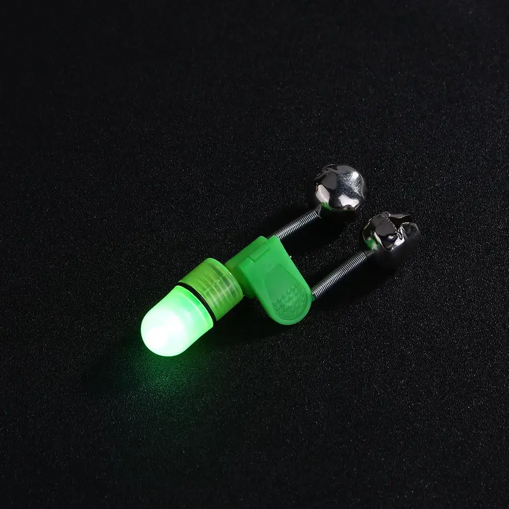 10pcs Led Night Fishing Rod Bite Bait Alarm Light Sea Fishing