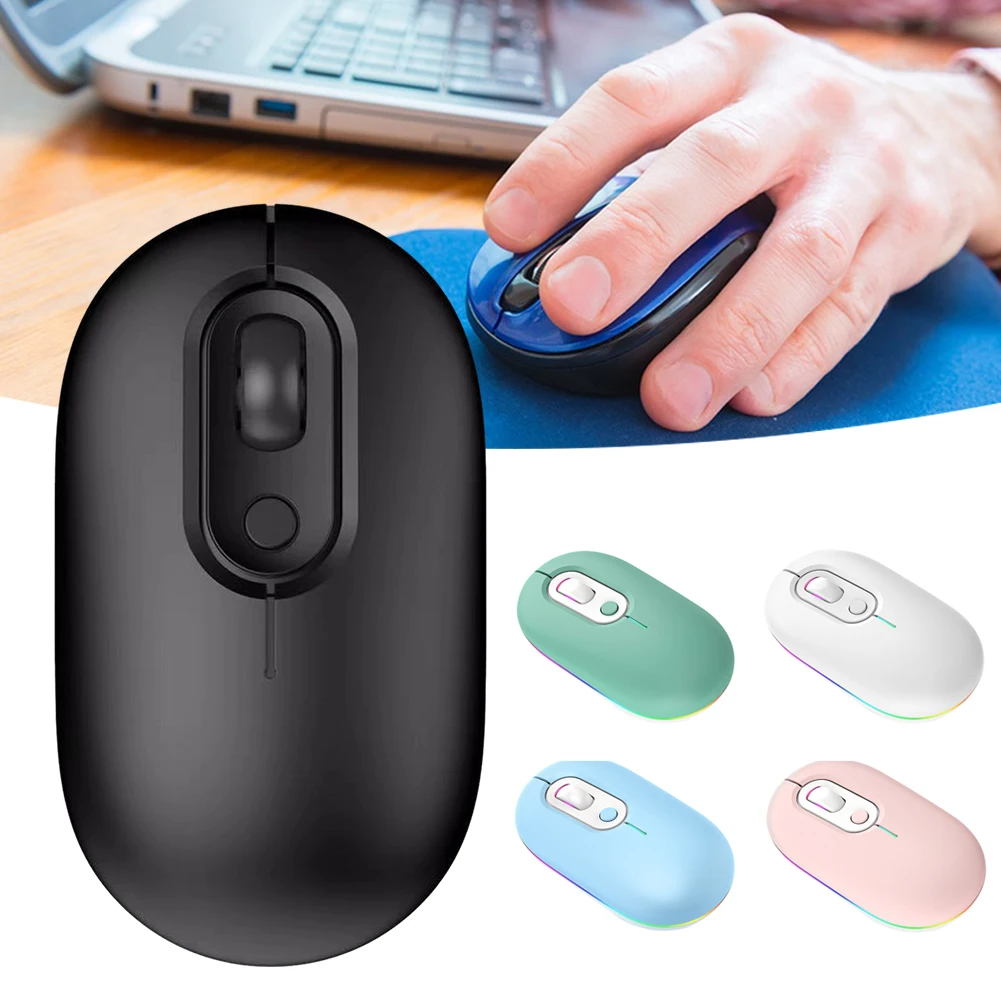 

Easy Carry Dual Mode Wireless Mouse Cordless Waterproof Mouse Birthday Anniversary Gift