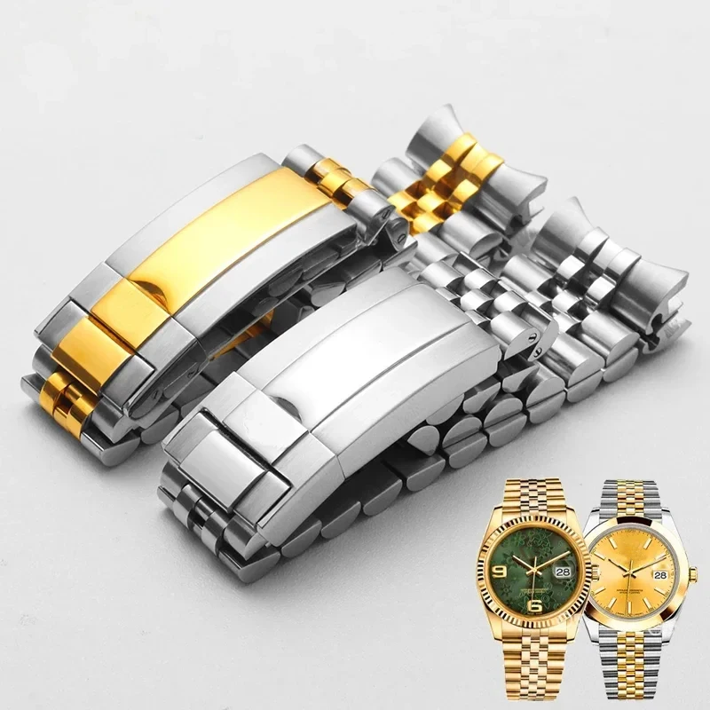 Cinturino Accessorio Per Orologio Cinturino In Acciaio Inossidabile Uitable Per Cinturino In Acciaio Rolex Daytona Green Black Waterghost Submariner B