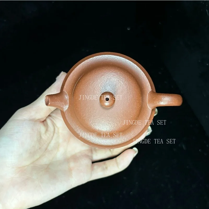 110ml Yixing purple clay teapot small capacity master handmade teapot Chinese mineral beauty tea infusion tea set