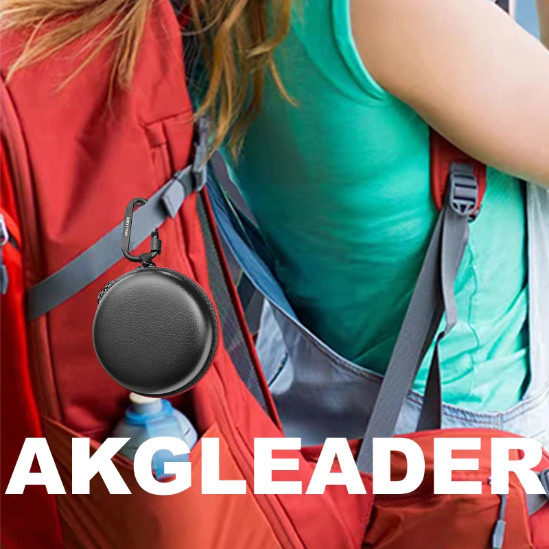 AKGLEADER For Samsung Galaxy Watch 7 ultra 47mm portable watch storage bag case travel hard protection cable bag cover box