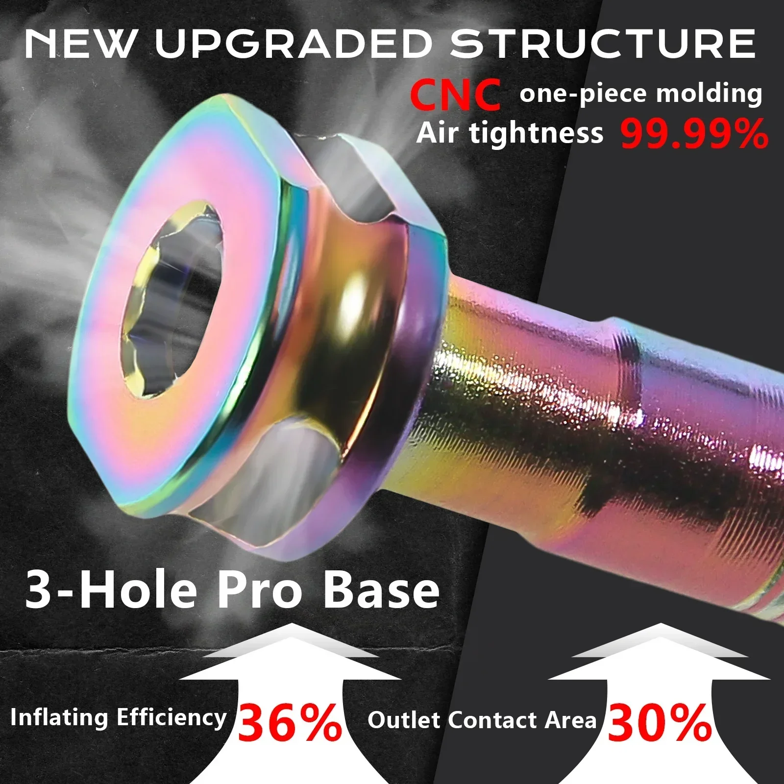 Road MTB Tubeless Tire Presta Valve 40/60mm F/V Air Valve Stem Core Removable Tubeless Bike CNC Aluminum 44 55mm bicycle tubeless valve bicycle valve bicycle air valve air tyre valve stem