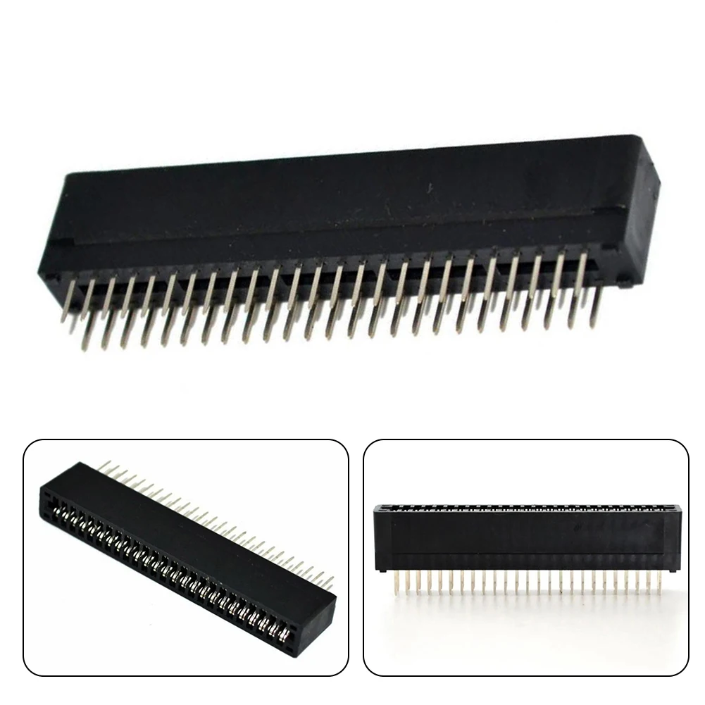 Cartuccia Slot Connettore Gioco 1 Pz 2.5Mm Intervallo 50 Pin Abs Nero Parti Nuove Di Zecca Per Console Nintendo 64 N64