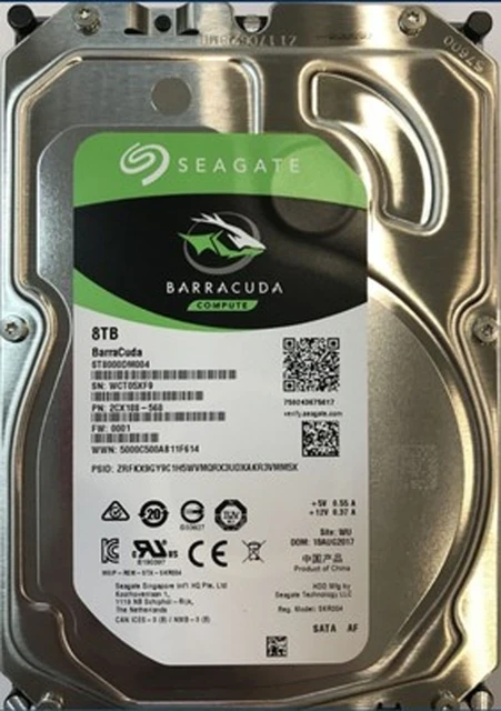 FOR Seagate ST8000DM004 BarraCuda 8TB Internal Hard Drive HDD 
