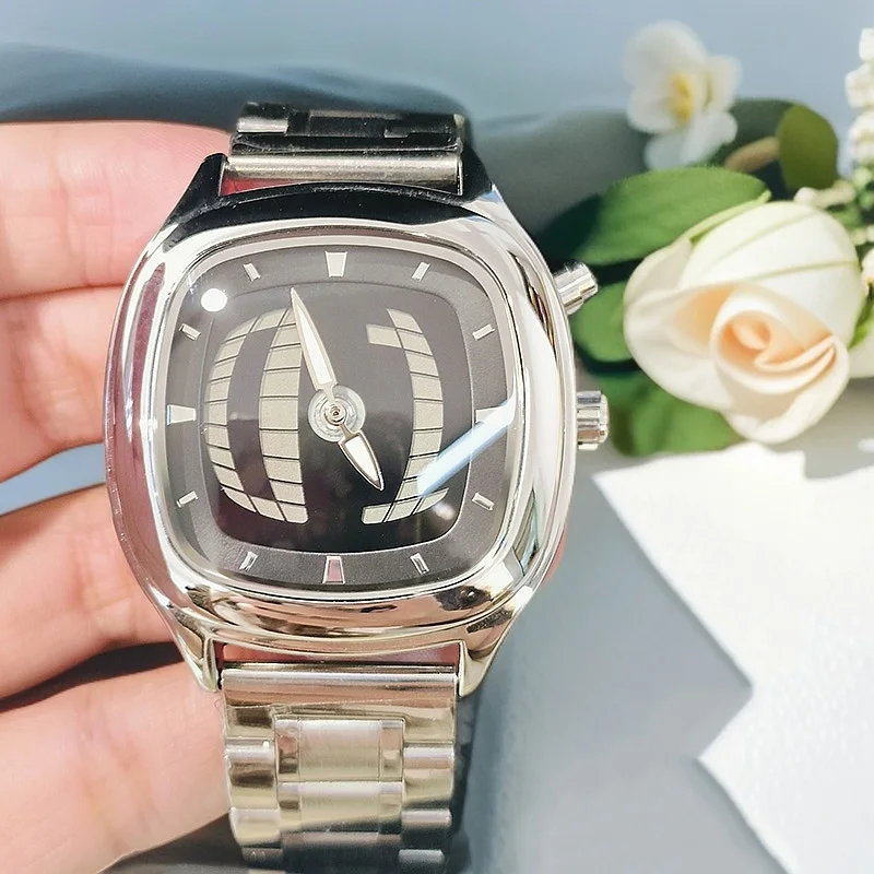 Millennium Retro Style Men Watch Digital Display Dynamic Y2K
