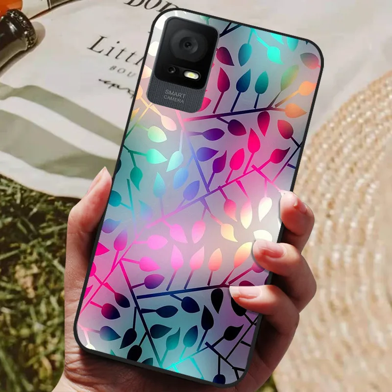 Black Silicone TPU Phone Cover with Soft Bumper Protection