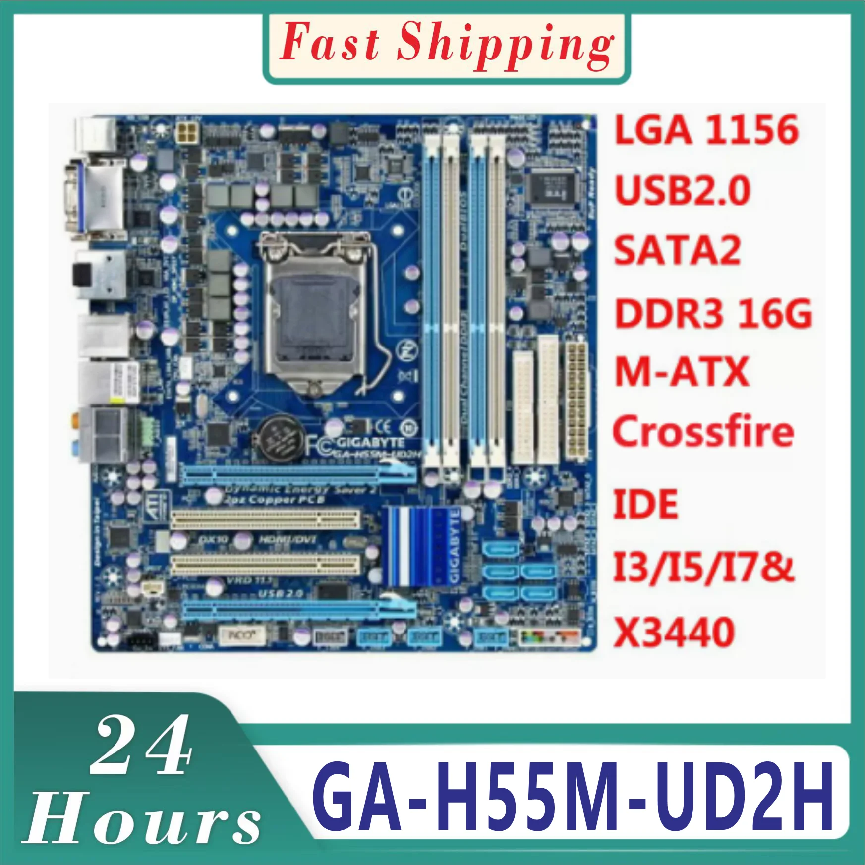 OFFTEK 4GB RAM Arbeitsspeicher Für Gigabyte GA-H55M-UD2H – DDR3-8500 ECC, Plug & Play, Lebenslange Garantie