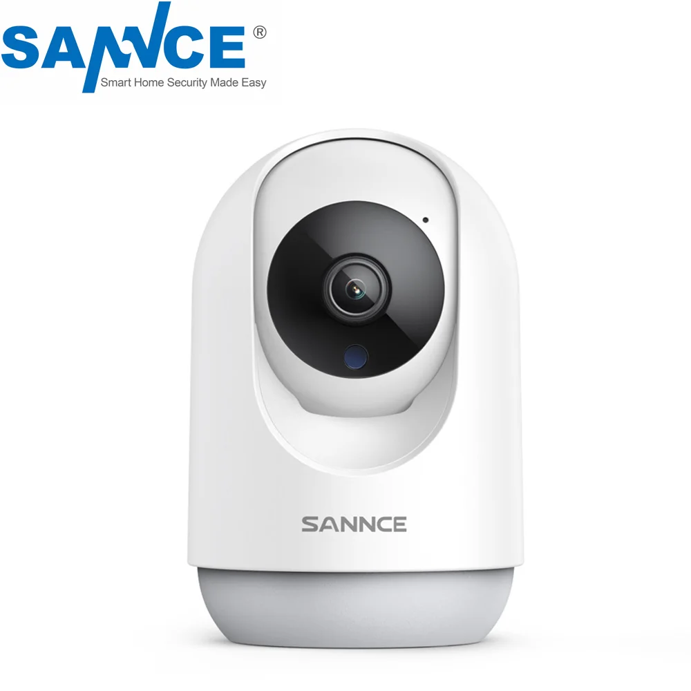 dispositif de sécurité domestique SANNCE Mini caméra de surveillance IP Wifi 2K 
