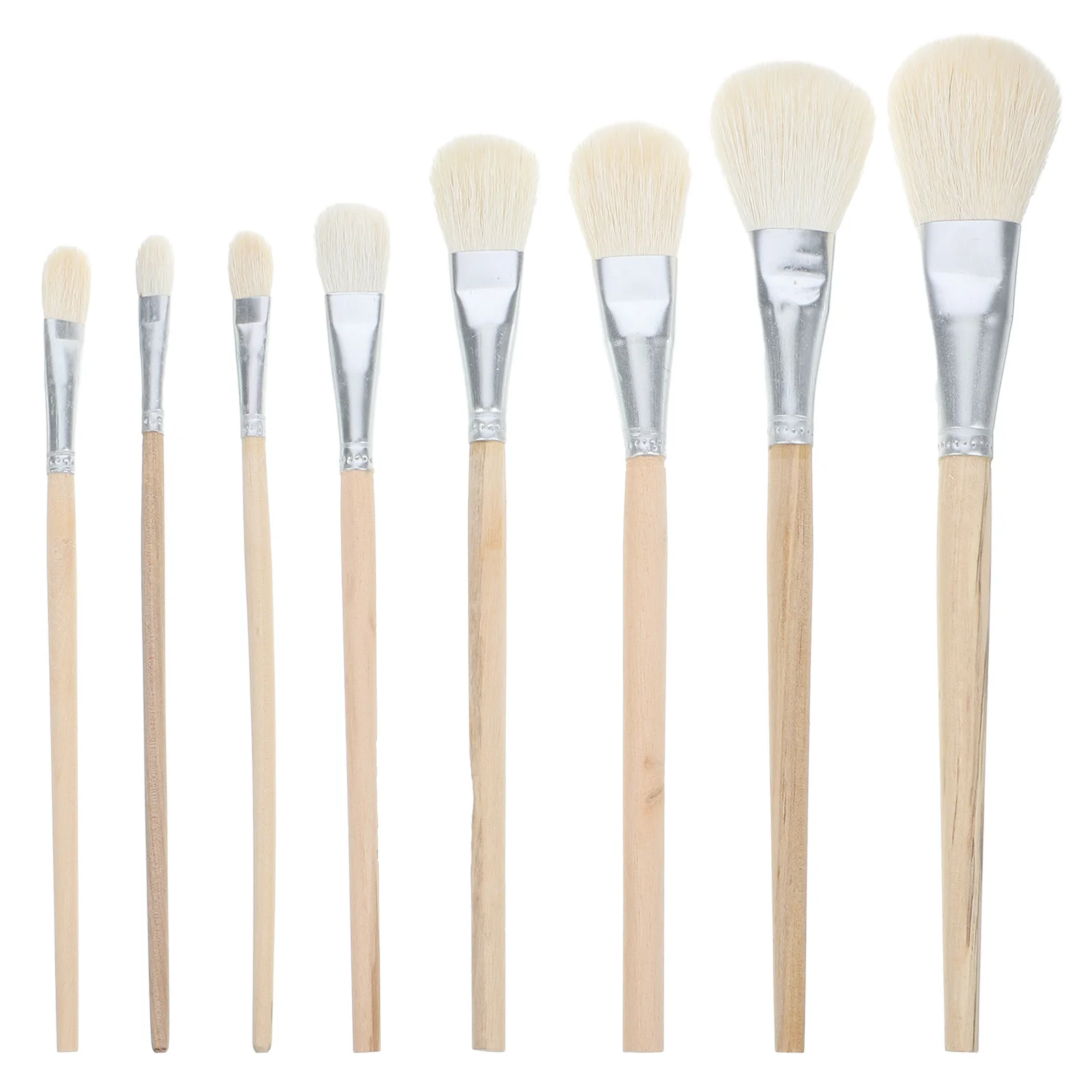 

Pottery Wool Brush for /Ceramic Brushing Coloring Watercolor Ceramic Brush Acrylic Craft Ceramic