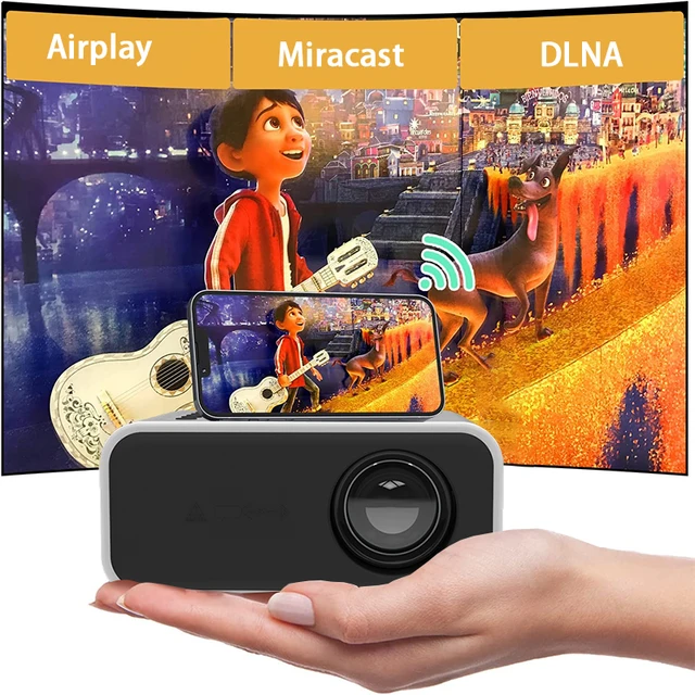 YT200 Upgrade YT300 Mobile Video Projector: A Portable Home Theater Experience