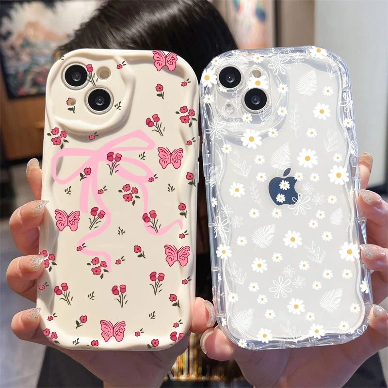 Daisy Flower Decorative Phone Case Cover