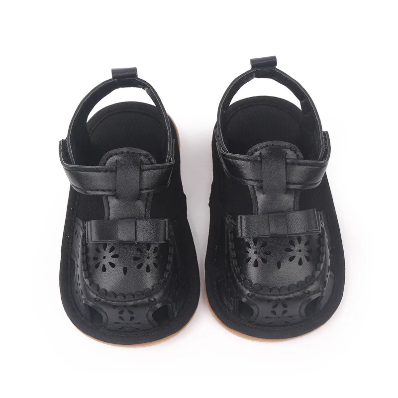 Infant Baby Girls Sandals Toddler Summer Shoes Newborn Bebes Soft Rubber Sole Footwear for 1 Year Items Cute Bows Sandalen Gifts