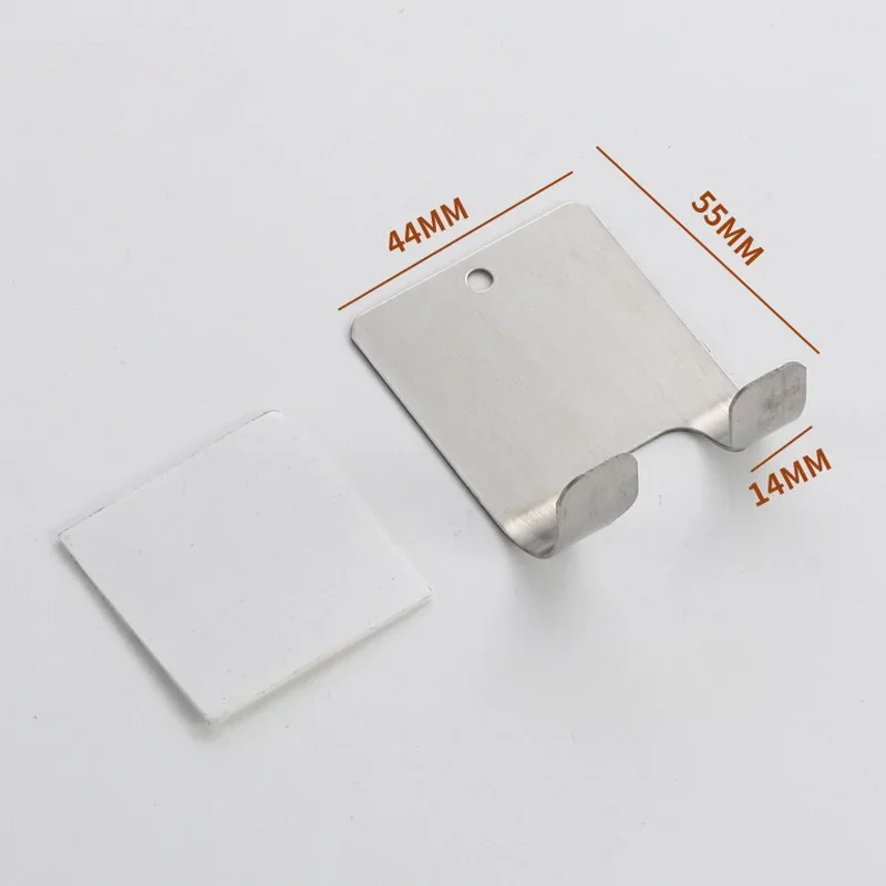 Stainless Steel Razor Holder, Shaving Stand, Bathroom Shaver Storage Rack, Hook Organizer, 2Pcs