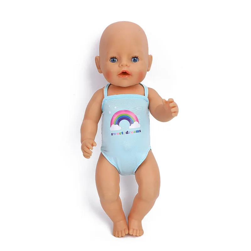 Bikini Clothes Fit For 43 cm Baby Doll 17inch Reborn Doll Accessories doll clothes doll accessories doll clothes accessories