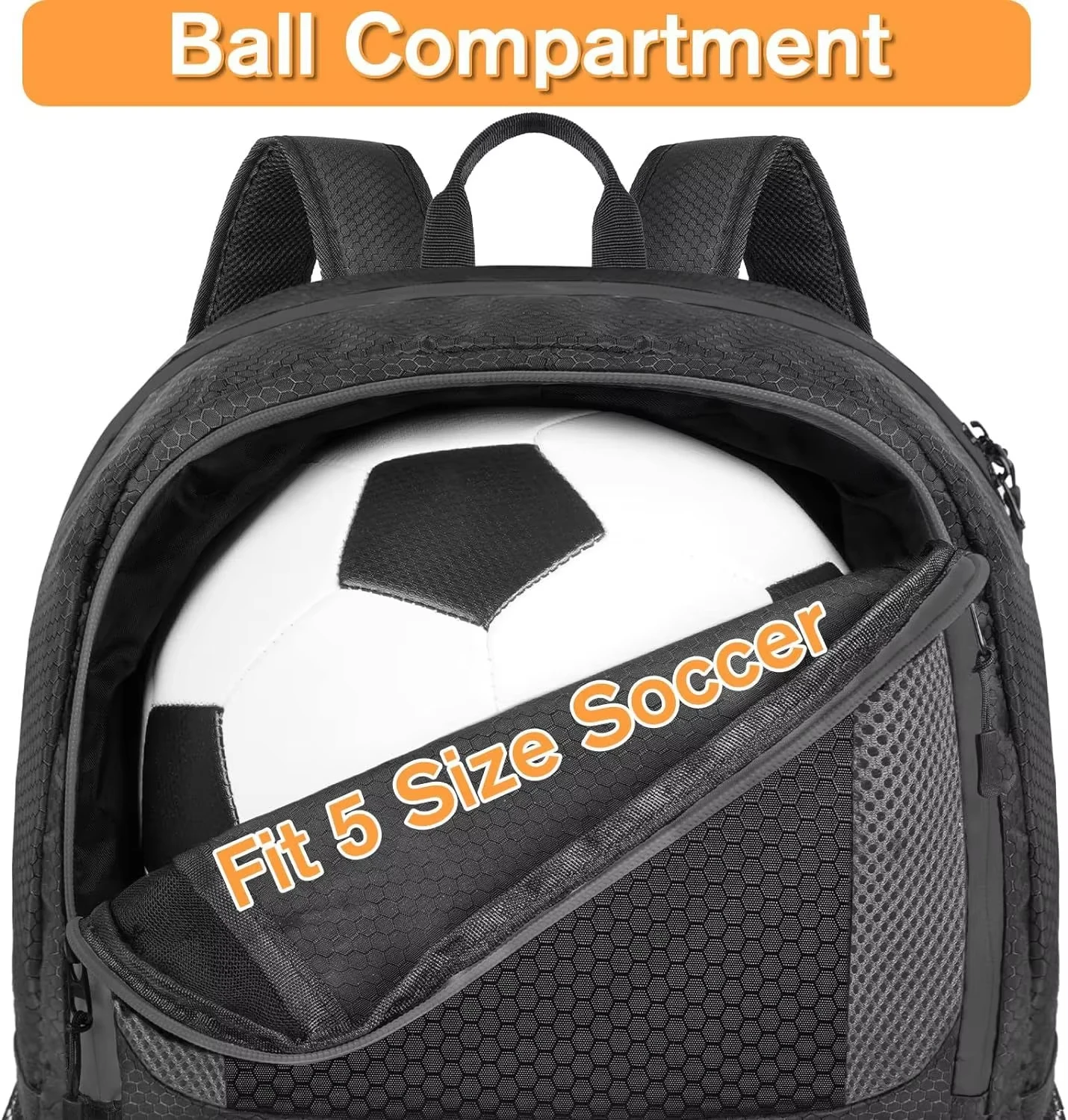 Outdoor Sport Gym Backpack Lightweight Football Bag Waterproof Sports Equipment Bags Suitable for Basketball Volleyball Bag 5