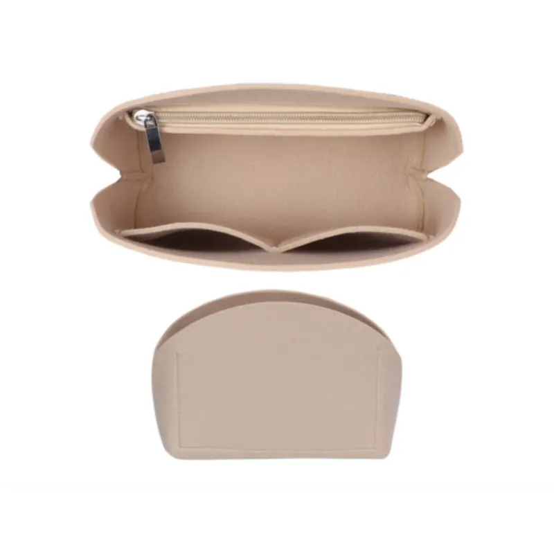 For COSMETIC POUCH PM GM Felt Cloth Insert Bag Organizer Makeup Handbag