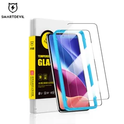 SmartDevil Tempered Glass HD Screen Protector with Anti Blue Ray and Installation Tool for Anti Blue Light (Note 12 Pro Extreme)