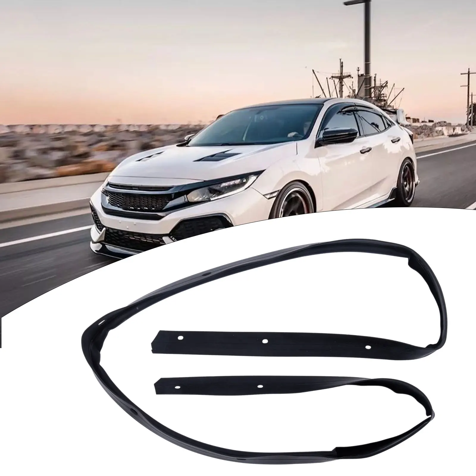 

1x Rubber Hood 2016-2019 74146-TBA-A01 Correct Connector For Civic For Honda Replacement Seal Gasket Brand New