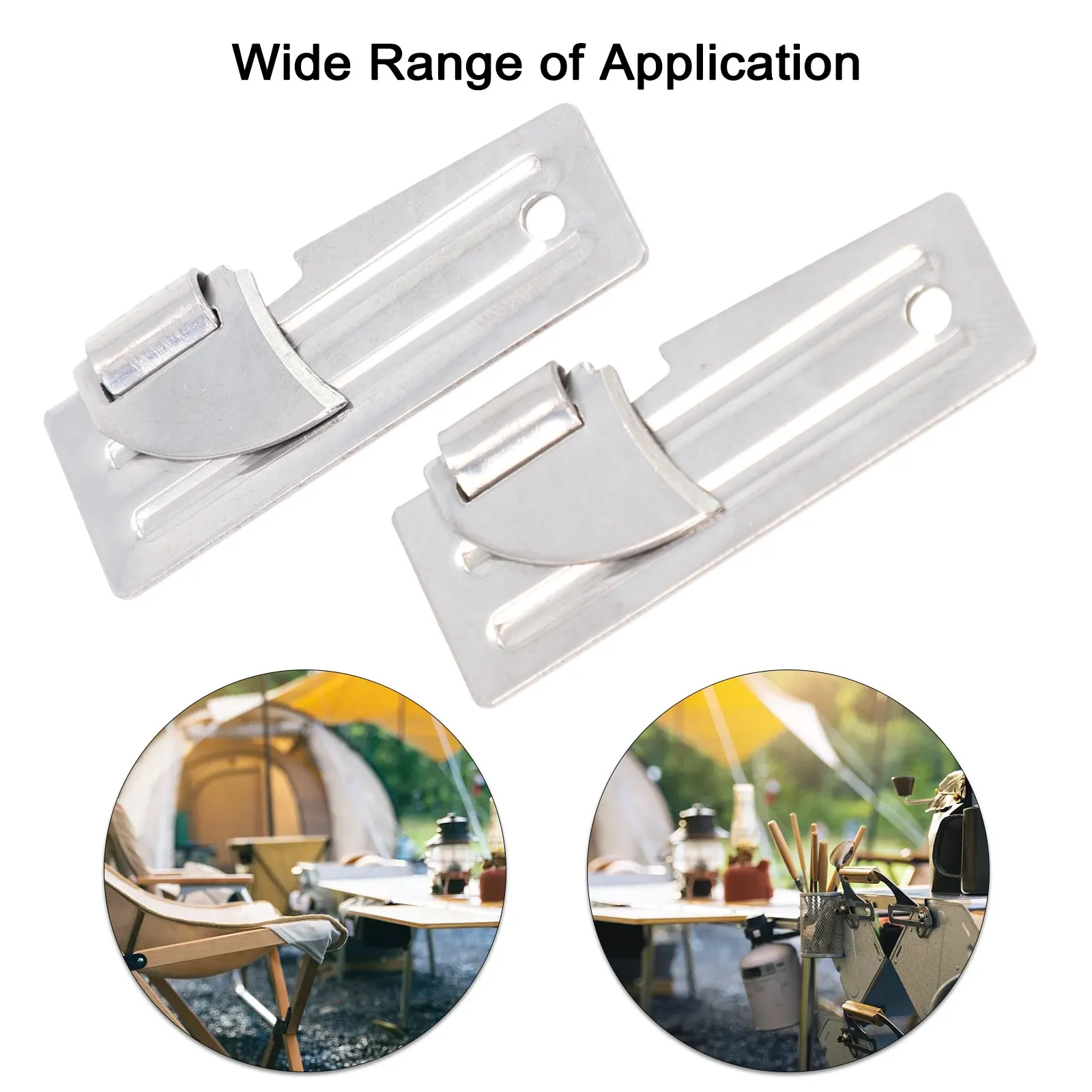 

2pcs Replacement Can Opener Stainless Steel Portable Folding Can Opener Multi Kitchen Tools Outdoor Camping Supplies