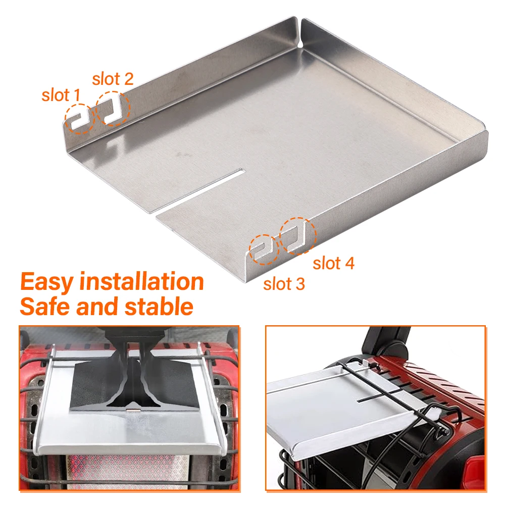 Stove Fan Bracket for Fireplace Fan/Heated Stuff Shelf Stand Wood Stove Fan Iron Mounting Bracket Outdoor Heater Accessories