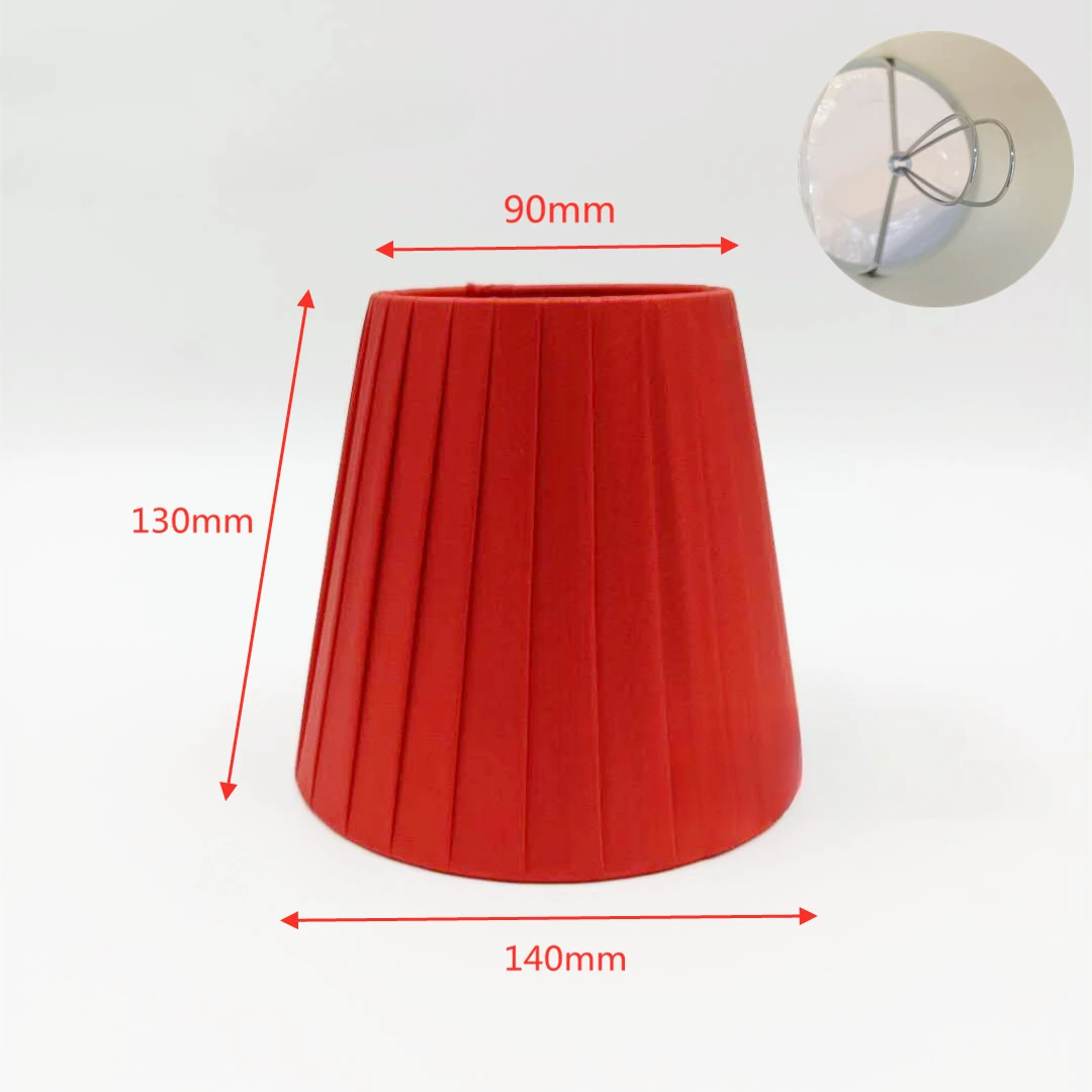 Paralume In Stoffa Per Lampade - Design A Botticella Per Tavolo, Parete O Sospensione - Foto 5