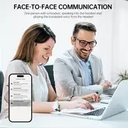 150 languages ai earbuds with 95 translation coverage noise canceling calls for music meetings travel usb type c charging wireless compatible free lanyard ideal for work gym wireless earbuds details 8