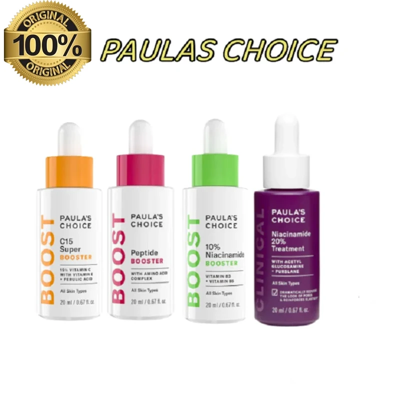 

Paulas Choice Peptide 20% Niacinamide /C15 Super/10% Niacinamide/ Booster Anti Wrinkle Concentrated Repair Anti Oxygen Serum