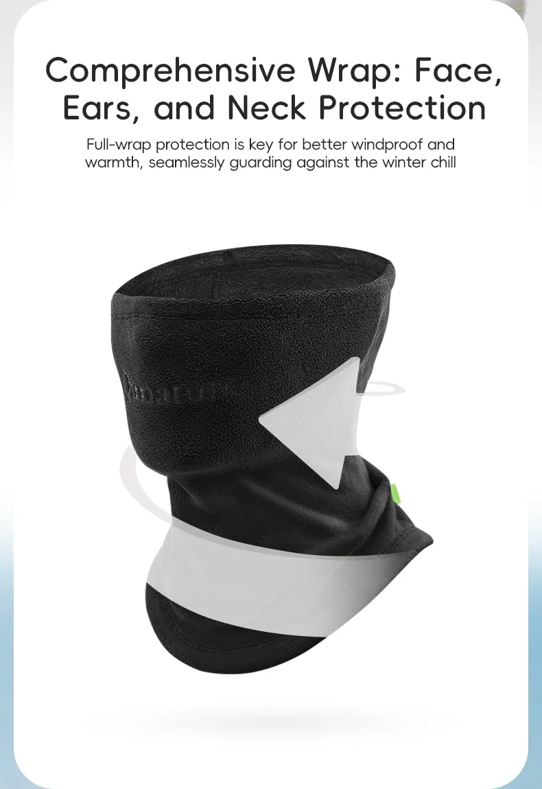 fleece face mask fit