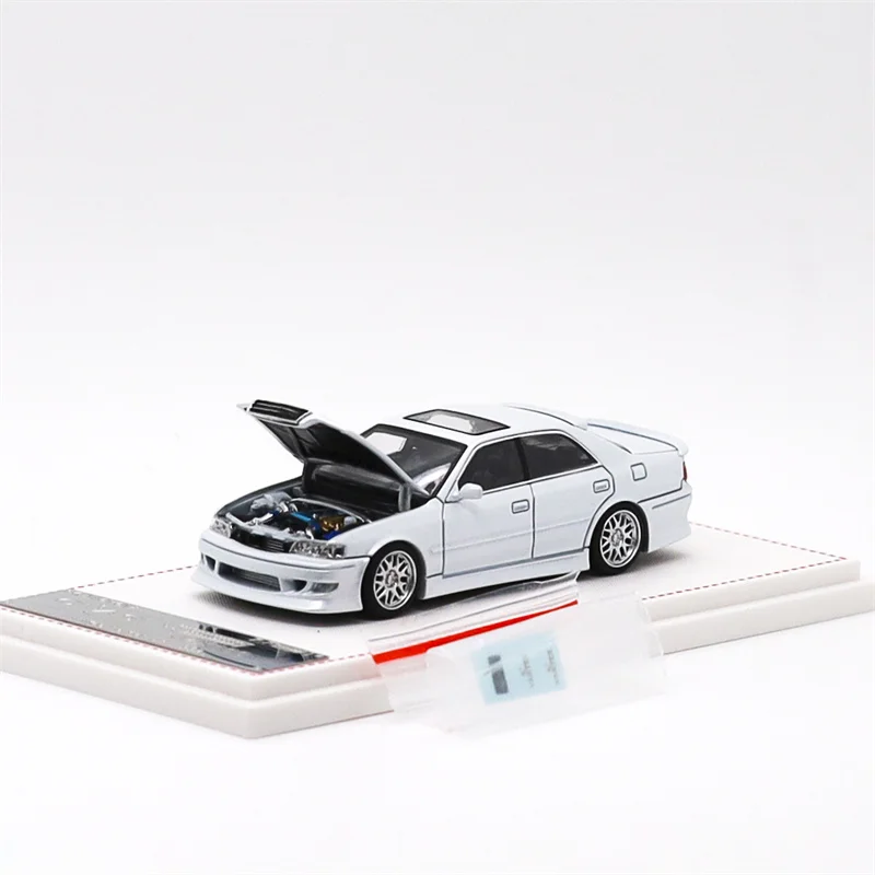 모델 원 1:64 JZX100 체이서 MK6 다이캐스트 자동차 모델 미니어처 선물