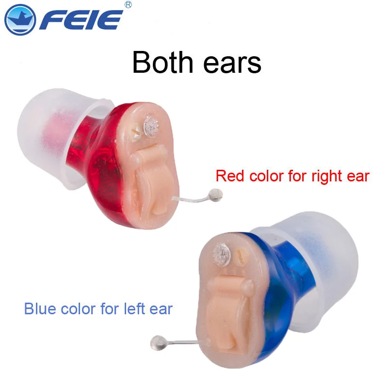 

Hearing Aids Audifonos for Deafness/Elderly Adjustable Micro Wireless Mini Size Invisible Hearing Aid Ear Sound Amplifier S-10B