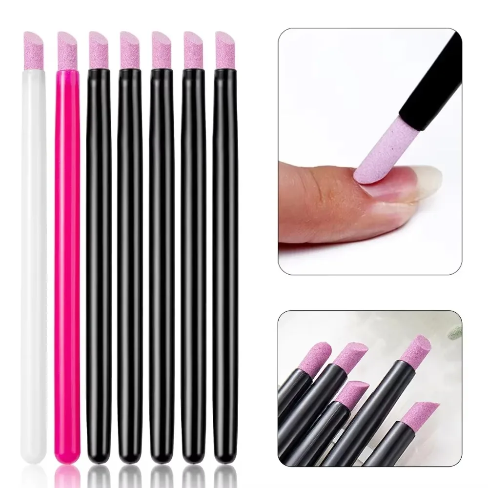 Quartz Nail Skin Grinding Pen Set Cuticle Remover Trimmer Dead Skin Remover Nail Polish Manicure Stick Files Tools 1/2/3pcs nail care kit manicure tools manicure pedicure kit manicure set nail manicure tools manicure pedicure tools nail manicure sticks dead skin remover nail polish tools
