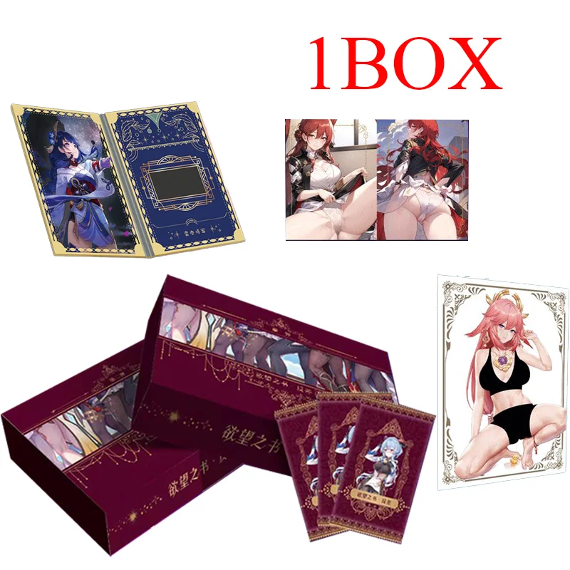 

New Goddess Story Collection Cards Book Of Desire Anime Swimsuit Bikini Feast Booster Box Doujin Toys And Hobbies Gift For Kids