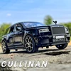 1:32 Rolls Royce Cullinan SUV Alloy Luxy Car Model Diecast Metal Toy Car Vehicles Model Simulation Sound and Light Children Gift 1