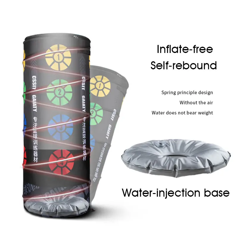 Basketball Crossover Training Folding Tube Inflatable Wall