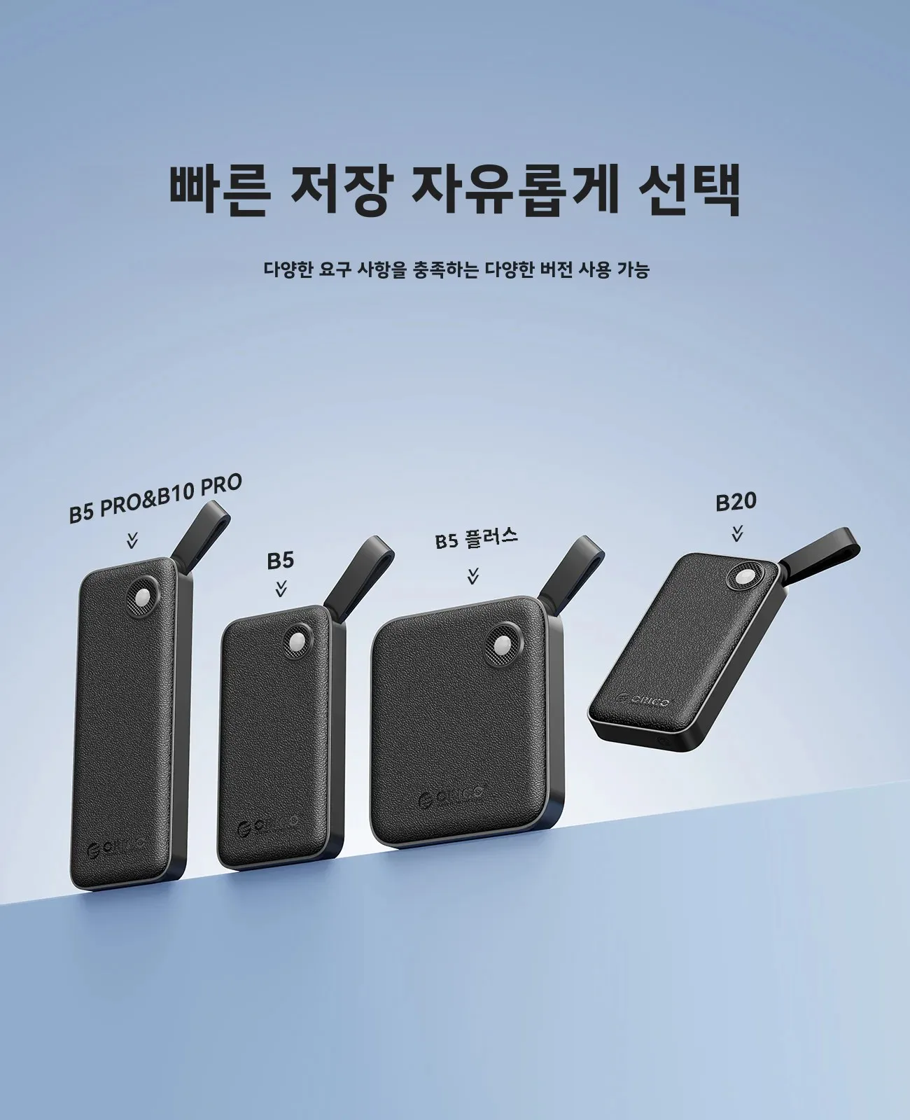 ORICO 휴대용 외장 솔리드 스테이트 드라이브 외장 하드 드라이브 iPhone 15/Pro Windows Mac용 USB 3.2 Gen2 SSD 경량
