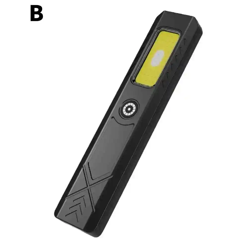 Rechargeable 550LM LED Keychain Flashlight - Portable Mini Torch & Pocket Lantern with Magnet