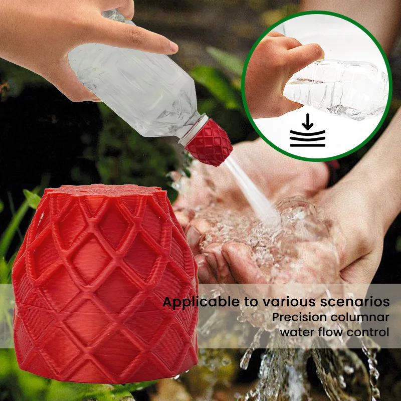 1pc L5 PET Bottle Spray Cap Outdoor Water Spray Nozzle for Survival, Hiking & Gardening (Universal Fit for Soda/Water Bottles)