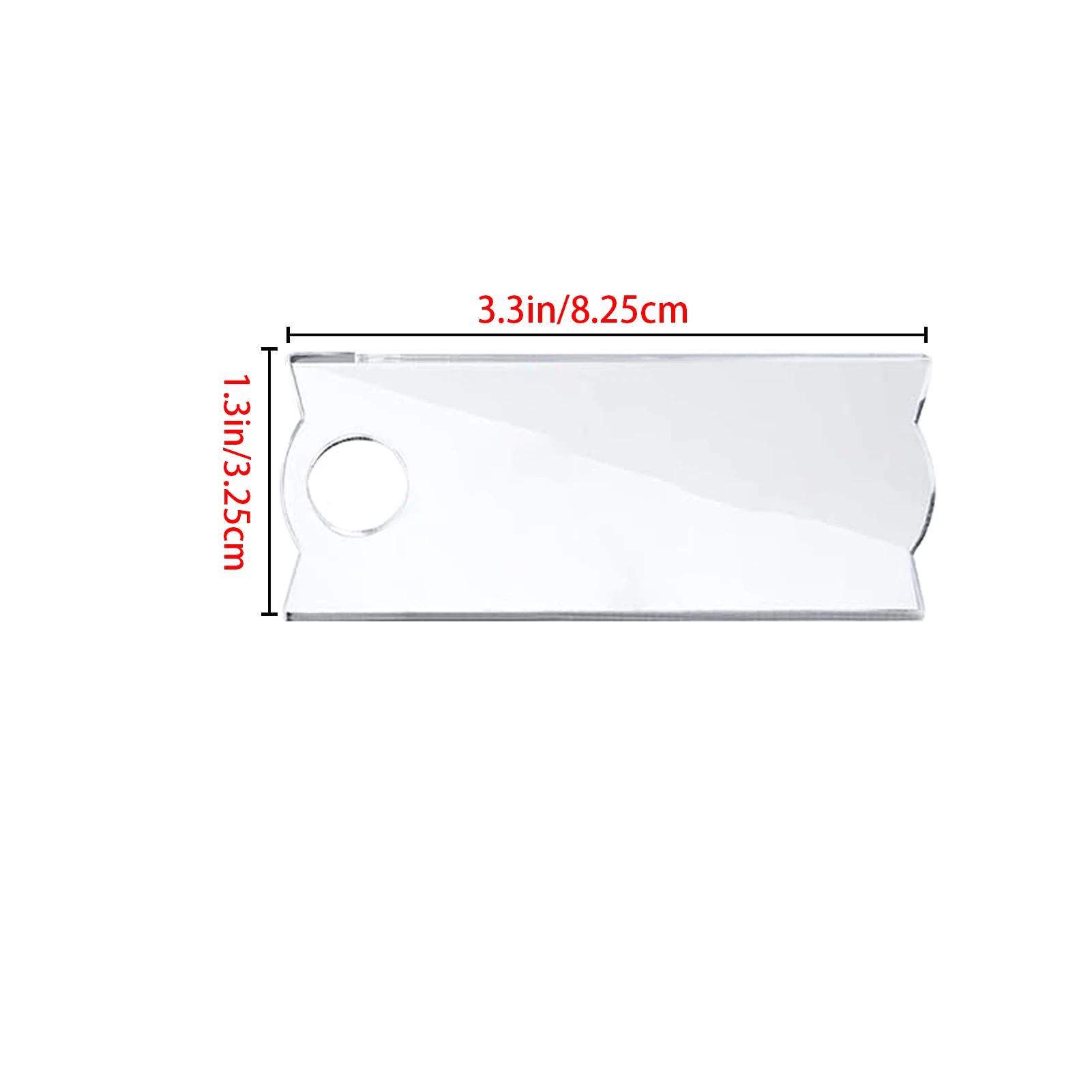 40oz 스탠리 컵용 아크릴 블랭크 명판, 투명/골드 DIY 이름표, 스탠리 텀블러 토퍼 뚜껑 액세서리 호환