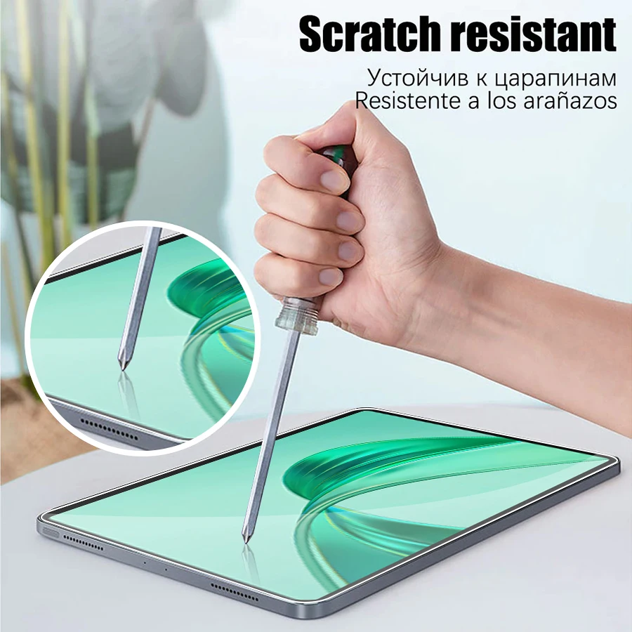 Enhanced Tempered Glass Screen Protector for 11-Inch Tablets - 2 Pack