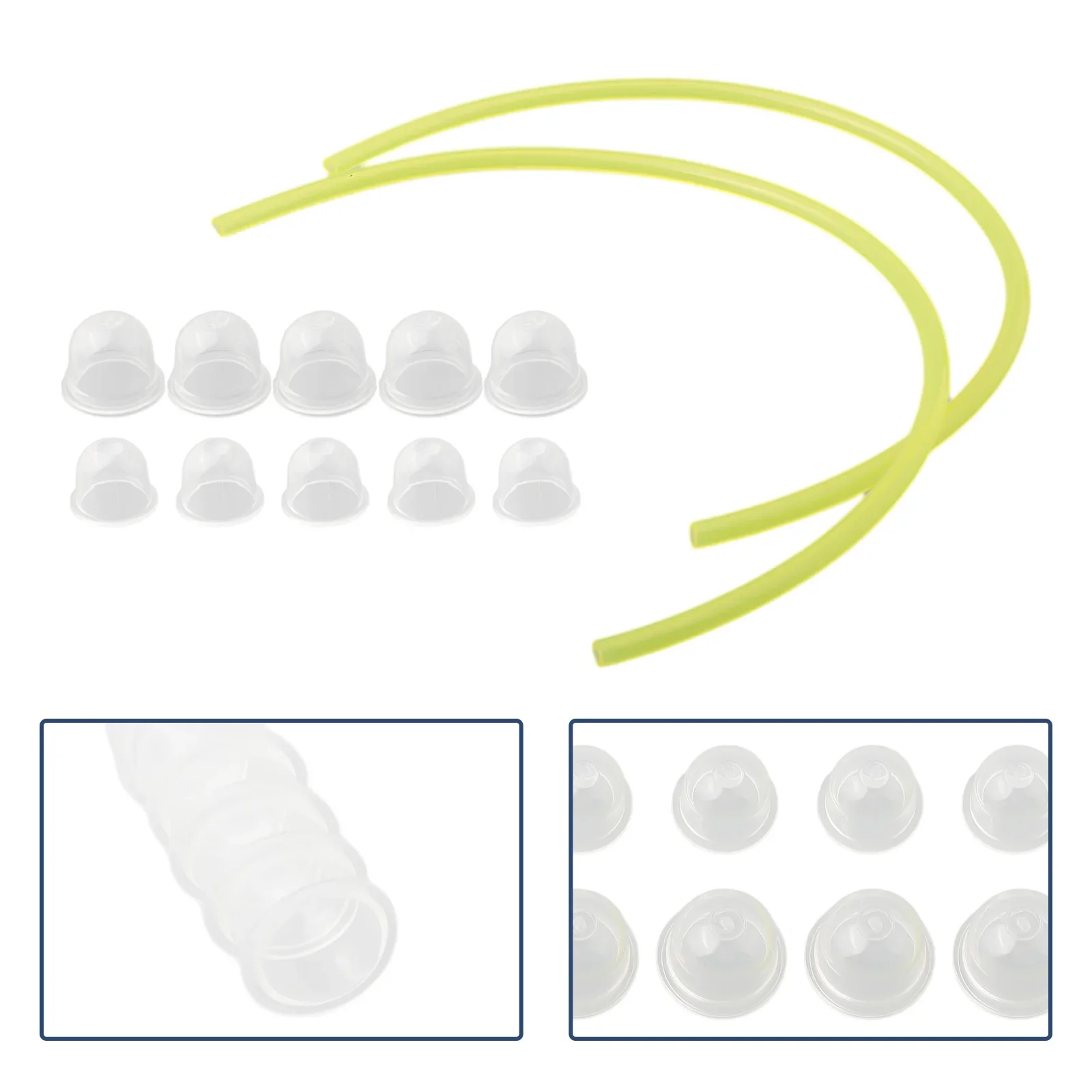 

5pcs Small Primer 5 X Small Primer Bulbs 5 X Large For Victa,Echo,Homelite,Stihl,Talon,Ryobi,Ho Trimmer Accessories