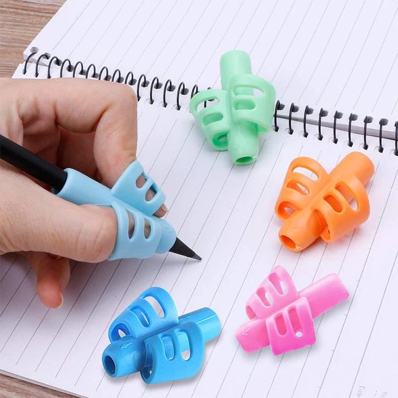 

5Pcs Pen Grips for Kids Handwriting Pencil Writing Aid Grip Posture Correction Tool for Kids Toddler Children Special Needs