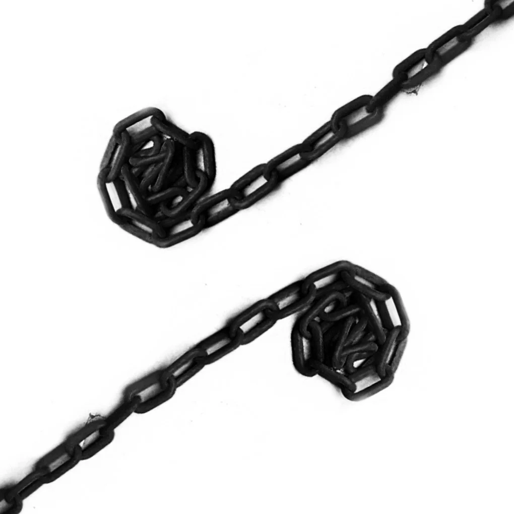5m 6mm Warning Insulated Chain Protector Portable Road Crowd Barrier Guard Multi-functional Chains for Outdoor