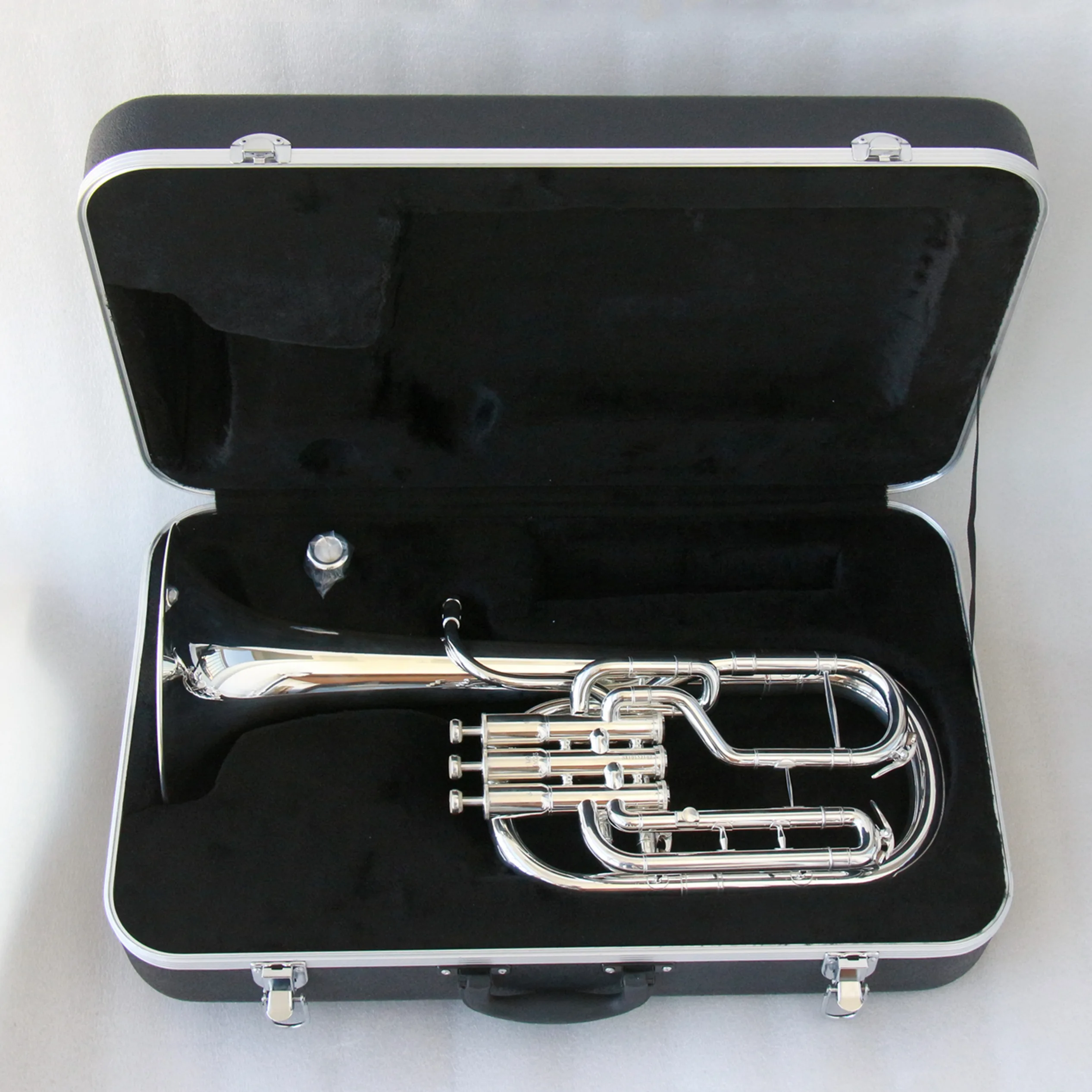 High Quality Silver Plated Alto Horn Good Price Alto Horn Instrument High Grade Brass