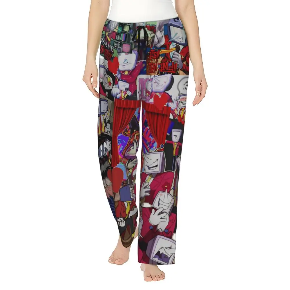 Deltarune pyjamabroek voor dames comfortabele lounge broek_voghion.com