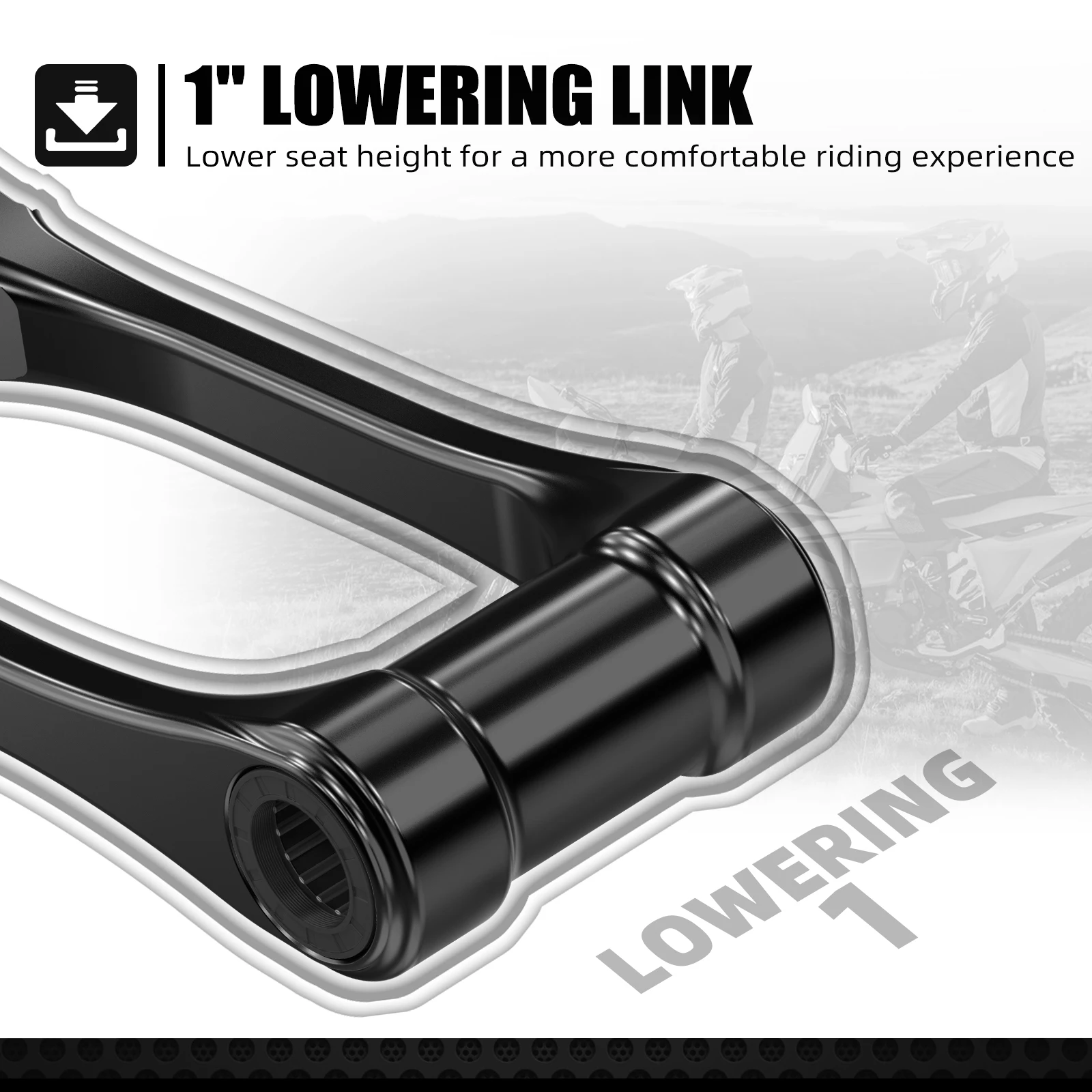 1/1,5′′ Tieferlegungsgestänge-Kit für GasGas EC 300 EC 250 MC250F für KTM SXF 250 SXF 450 XC250 XC 300 XCF 350 für Husqvarna TE 300 2025 – Detail 5