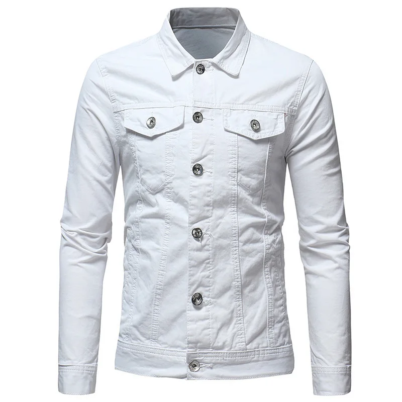 

Men's Winter Coats Solid Color Jackets Turn Down Collar Pocket Single Breasted Young Men Clothes Casual Coats Chaquetas Hombre